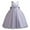 Gray, variant on Dress for Big Little Girls Flower Girl Dress A-Line Midi Dress Girls Tulle Dress Children Netting Princess Dress Girl Bowknot Puffy Gown Dress Beige 8-9 Years