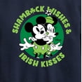 thumbnail image 3 of Disney - Shamrock Wishes Irish Kisses - Toddler And Youth Crewneck Fleece Sweatshirt, 3 of 5