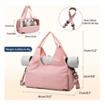 thumbnail image 5 of Bolsa Belug  De Yoga 2 Piezas Maleta deportiva ROSA, 5 of 5