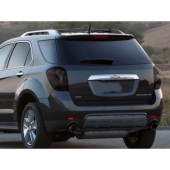 Rvinyl Tail Light Tint Covers Compatible with Chevrolet Equinox 2010-2015 - Matte Smoke