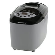 West Bend Hi-Rise Bread Maker with 12 Preset Digital Controls, 3 lb Capacity, in Gray (47413)