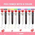 thumbnail image 6 of Valentines Day Card and Pen Gift Set, Greeting Card with Retractable Multicolor Pen for Kids School Student Classroom Exchange Party,1pc, 6 of 6