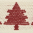 thumbnail image 6 of Nourison Holiday Tree Loops 12" X 24" Ivory Red Throw Pillow, 6 of 6