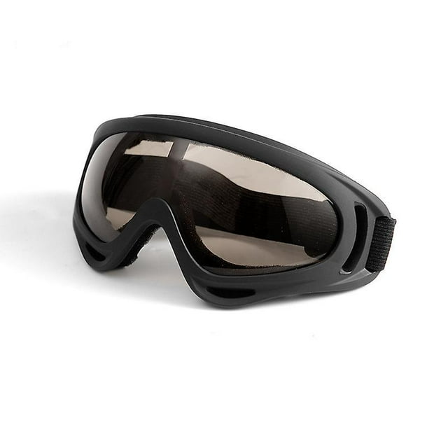 2 Pieces Outdoor Skiing Goggles, Ski Goggles, Anti-Dust Protection Goggles, Anti-Dust Ski Goggles, Snowmobile Motorcycle Glasses Ski Goggles, for Moun