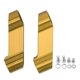 thumbnail image 1 of M10/M8 motocicleta bicicleta modificado espejo elevador extensor soportes adaptador adaptador (oro), 1 of 8