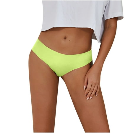 

KEJIG Stylish，Women s Large Underwear Medium High Waist Middle-Aged Underwear