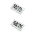 thumbnail image 1 of Bearachild Mini termómetro digital LCD Detector de sensor de temperatura Negro Blanco Medidor de Medidor Probador Instrumento Blanco Blanco 2piezas Bearachild CBP393777, 1 of 6