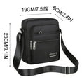 thumbnail image 3 of Small Messenger Bag Crossbody Shoulder Bags for Men, Mini Sling Pack Handbag Mens Nylon Travel Purse, 3 of 8