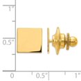 thumbnail image 2 of Barre d'Épingle à Cravate Carrée en Or Jaune 14k pour Hommes, 2 of 6