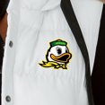thumbnail image 3 of Women's Gameday Couture  White Oregon Ducks-Hooded Full-Snap Puffer Vest, 3 of 3