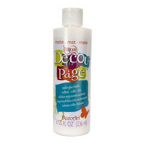 DECO ART DS10145 DECOART DECOUPAGE GLUE GLOSS 8OZ