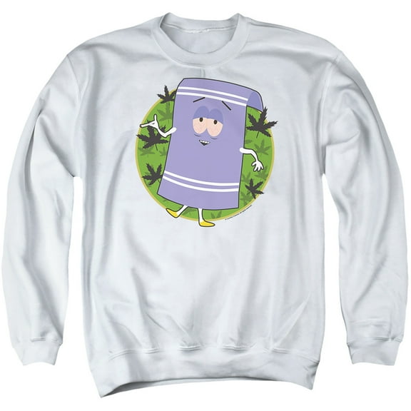 South Park Towelie Unisex Adult Crewneck Sweatshirt,Towelie, Medium