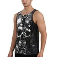 thumbnail image 2 of Salouo Chained Skull Artwork for Men's Tank Tops,Sleeveless Muscle Shirts for Men Quick Dry Workout Tank Top Gym Muscle Tee Fitness Bodybuilding Sleeveless T Shirt-4X-Large, 2 of 7