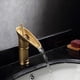 thumbnail image 1 of Antique Bronze Bathroom Faucet, Waterfall Sink Faucet, Single Lever High Basin Mixer Bathroom Faucet with Ceramic Valve, (Antique Short), 1 of 4