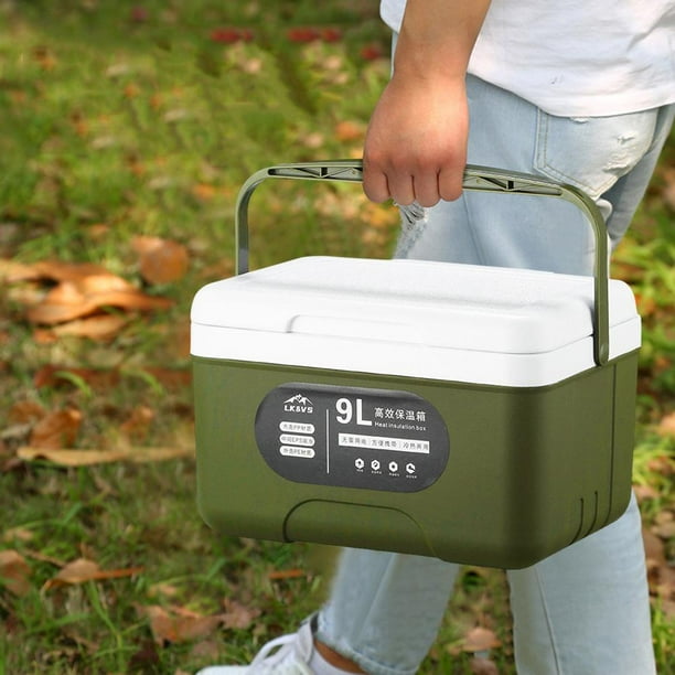 Refrigerador de coche Refrigerador de coche de 6 l/9 l minirefrigerador frigorífico de Picnic para el hogar automático FLhrweasw Nuevo