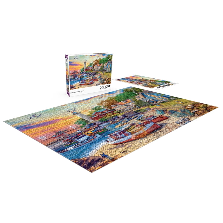Buffalo Games, Jigsaw Puzzle, 2000-Piece American Harbor