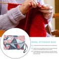 thumbnail image 1 of Bolsa pequeña de almacenamiento de , bolsa de tejer para , ganchos de , agujas de tejer , geometría BLESIY Bolsa de almacenamiento de hilo, 1 of 7