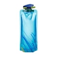 thumbnail image 1 of Bolsa de agua portátil Greeniant para deporte y acampada 700mL azul, 1 of 6