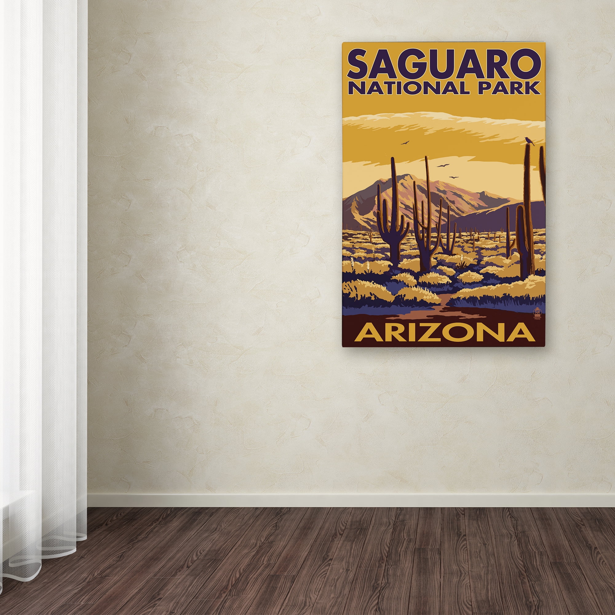 Trademark Fine Art 'Travel Poster 99' Canvas Art by Lantern Press