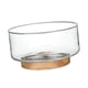 thumbnail image 5 of para aperitivos, cuenco con Base de madera, bandeja de comida, cuenco para servir, bandeja para el hogar, encimera de cocina, panes, S Macarena Frutero de pedestal, 5 of 8