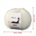 thumbnail image 2 of Luxurious Alpaca Mohair Blend Yarn Silky Soft Hand Knitting Wool Shawls Winter Accessories Warm Halo Effect Fiber 50g Skein Expert Crafters Use, 2 of 7