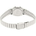 thumbnail image 2 of Casio Women's Silver Stainless-Steel Quartz Watch LA670WA-2 with Digital Dial, 2 of 4