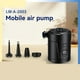 thumbnail image 5 of Bomba de Aire Eléctrica con Carga USB, 5200 MAh, Minibomba Desinfladora, 4300 Pa, 3 Boquillas para Cojines Inflables y de Aire, 5 of 7