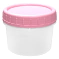 thumbnail image 3 of 1Pc Soup Container,Round Food Storage Containers,Freezer Storage Containers,Plastic Food Storage Containers with Twist Top Lids,Leakproof,Ideal for Meal Prep,Leftovers and Pantry(Pink 160ml), 3 of 8