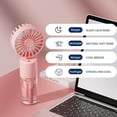 thumbnail image 4 of Mini Portable Water Misting Fan, Hanging neck fan,Powerful Handheld Fan USB Rechargeable,Personal Small Quiet Spray Water Mist Fan for Home School Office Outdoor Travel Use, 4 of 7