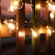 thumbnail image 3 of Cadena de lámpara Tomshine Solar Powered G40 LED String Lights 7.62m / 25ft 25 enchufes con un total de 27 bombillas Blanco cálido IP45 Resistente al agua Interior al aire libre Luz colgante de hadas Tomshine Cadena de lámpara, 3 of 7
