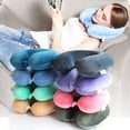 thumbnail image 7 of Bookisbunny Premium Memory Foam U Shape Travel Pillow Neck Pain Relief Cushion, 7 of 7