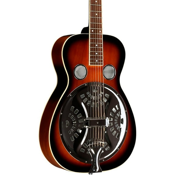 Gold Tone Paul Beard Round Neck Resonator Guitar Left Handed Sunburst