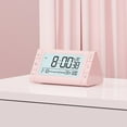 Bedside Alarm Clock with Triple Alarm,Snooze,Night Light,Temperature