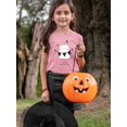 thumbnail image 2 of Cute Kawaii Ghost W Flags T-Shirt Toddler -Image by Shutterstock,  4 Toddler, 2 of 4