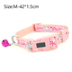 thumbnail image 2 of Collares para perros con aroma floral de verano, collar de nailon con estampado de flores, lindo collar para cachorros, 2 of 6
