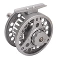 thumbnail image 1 of Carrete de pesca con mosca 3/4, carrete de pesca con mosca de Metal completo con cuerpo de aleación de aluminio mecanizado CNC plateado YUNYI BRAND Deportes, 1 of 8