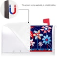 thumbnail image 3 of USA Patriotic Windmill Celebrate America Mailbox Cover with Magnetic Strip July 4th Mailbox Wraps Post Letter Box Cover Standard Size 21" X 18" for Garden Outdoor Yard Decor, 3 of 6