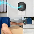 thumbnail image 5 of Doorbell, IP65 Waterproof Wireless Doorbell Chime Kit with 36 Chimes, 4 Level Volume & 1000ft Wireless Range, LED Flash Door Bell for Home & Classroom Black, 5 of 8