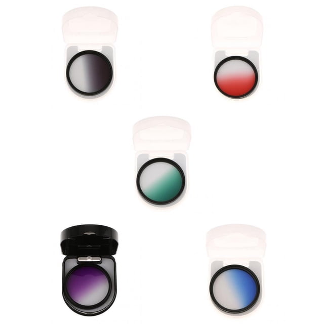de Filtros de Color Degradados de 55 Mm para Sunnimix Filtro de color gradual