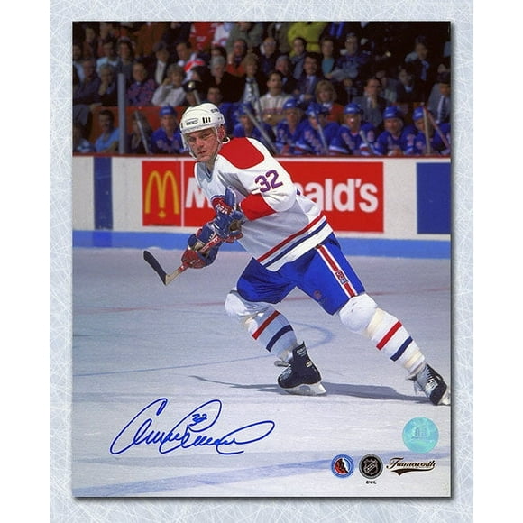 Claude Lemieux Montreal Canadiens Autographed Hockey 8x10 Photo