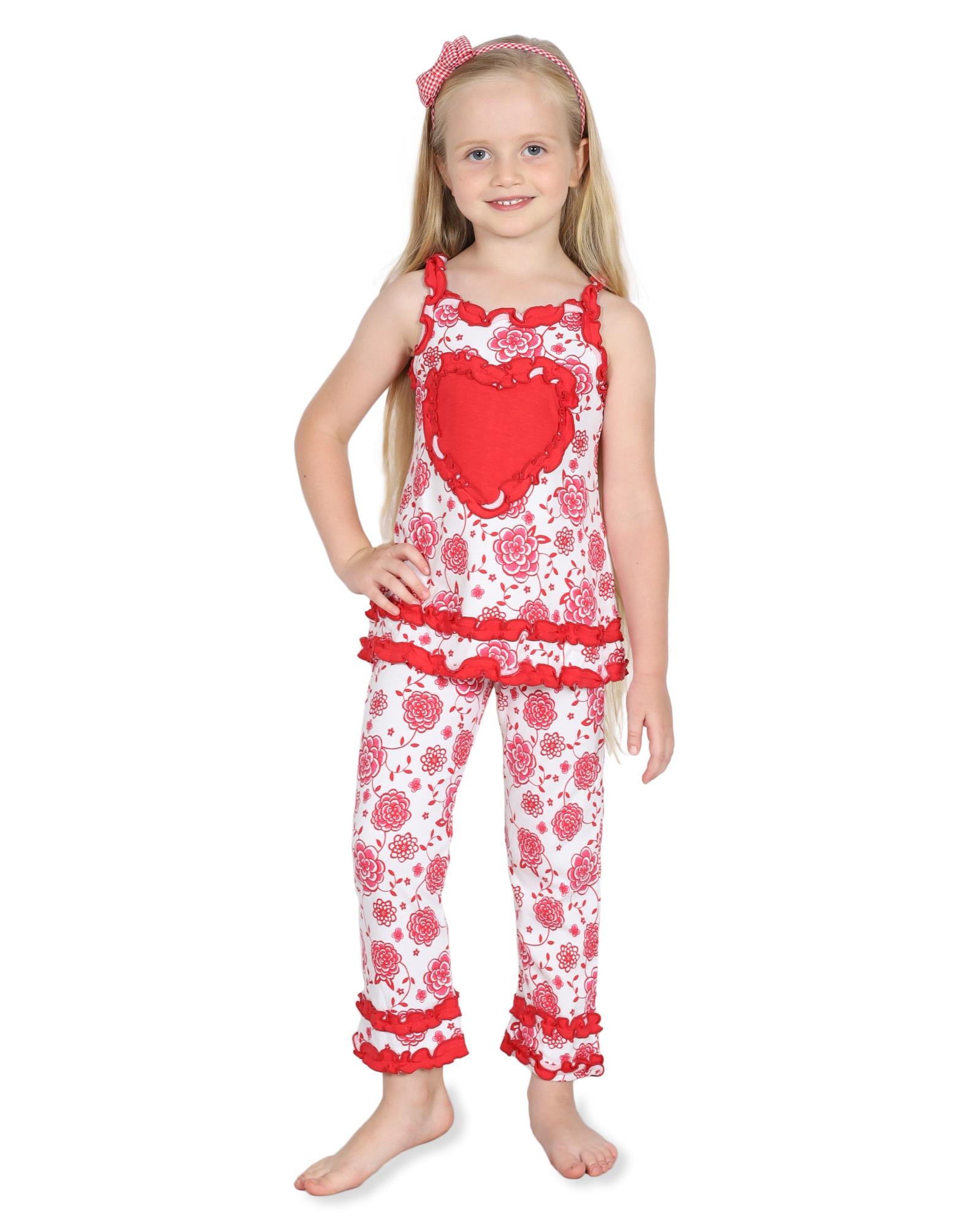 Baby Boy Girl Jumpsuit Maryland American Flag Hearts Love Kid Pajamas
