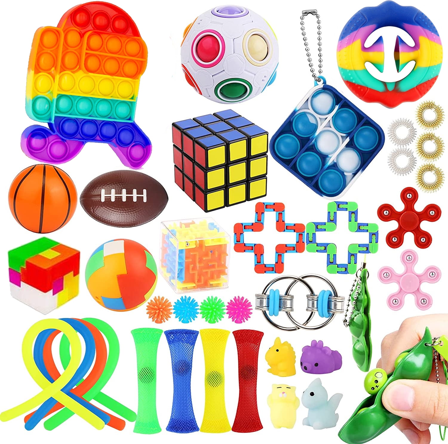 Special Education Fidget Toys Gadget For Kids Adult Help ADHD ADD OCD Autism LD 