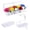 White, variant on Large Graduation Gift Box 2026,Grad Letter Shaped Fillable Cardboard Box DIY Graduation Gift Ideas Boxes Grad Letters Boxes for Graduates College Party Supplies,Black,17"x6"x2.7"(Excluding Flowers)