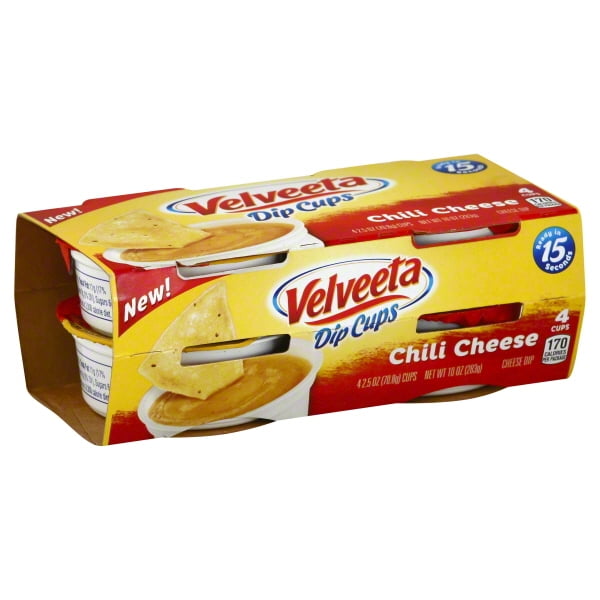 Velveeta Dip Cup Chili Cheese
