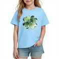 thumbnail image 2 of hengsof Chemises pour Enfants T-Shirts Graphiques à Manches Courtes Hauts Décontractés Quotidiens, 2 of 3