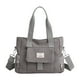 thumbnail image 1 of Bolso De Lona De Gran Capacidad Para Mujer, Tejido De Nailon Con Cierre De Cremallera Y Herrajes Dorados, Bolso Bandolera Versátil Para Uso Diario, Viajes Y,Vsgery, 1 of 3