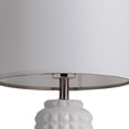 thumbnail image 3 of Modern Table Lamps Set of 2 ,Transitional Table Lamp for Living Room, Contemporary Ceramic Bedside Lamps for Bedroom, Nightstand, Hotel., 3 of 5