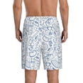 thumbnail image 4 of Lsque Fitness Guru Mens Sleep Pajama Shorts,Short Pajama Pants, Cotton Ultra-Soft Knit-Large, 4 of 9