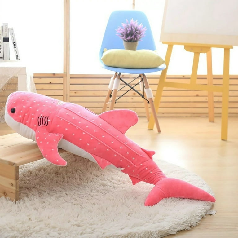 Sarkoyar Cute Shark Plush Toy Big Fish Cloth Doll Whale Stuffed Children  Birthday Gift 