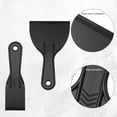 thumbnail image 2 of WOLMIK Putty Scrapers Set - 2 PCS Plastic Putty Scrapers Set Paint Scrapers Tools Putty Filler Scraper for Spackling Patching Decals Wallpaper Remover Sticker Car Painting Scrapers - Black, 2 of 5